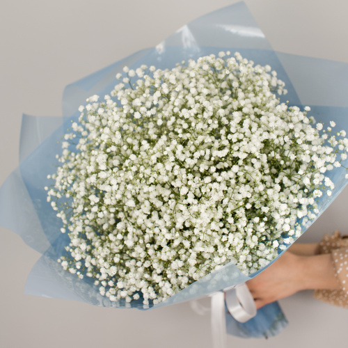 Букет из белых гипсофил арт. 50455