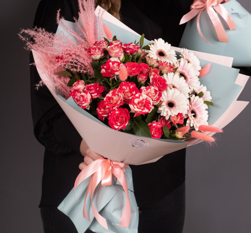 Офелия. Комплект букетов для мамы и дочки арт. 27787